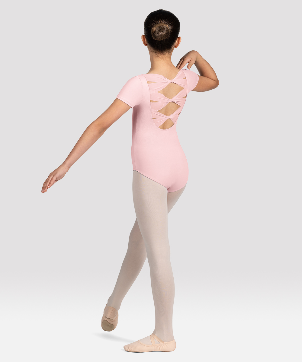 Boat Neck Cap Sleeve Leotard