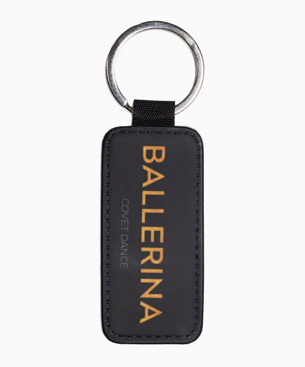 Ballerina Glitter Keychain