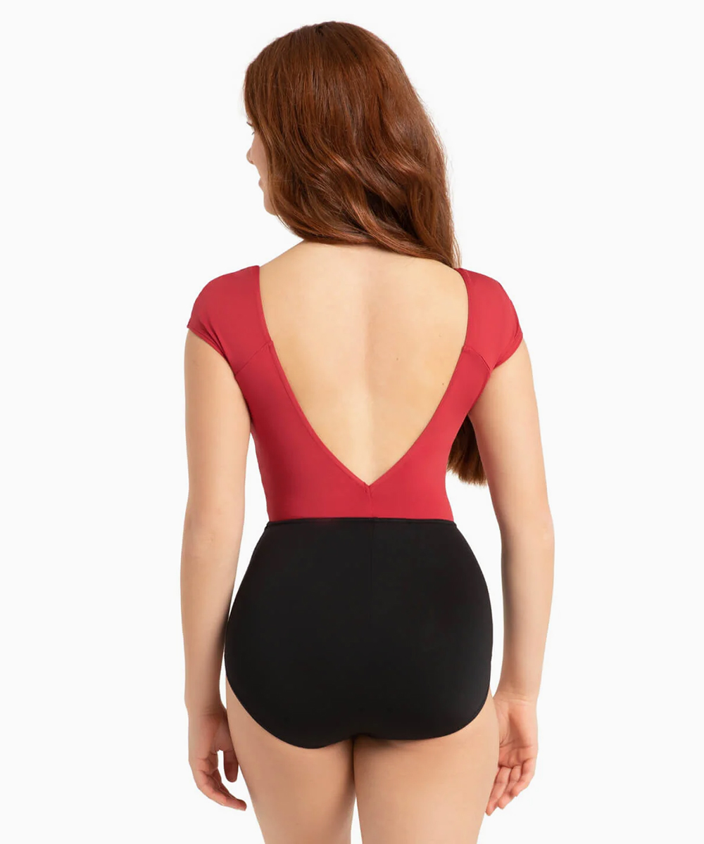 Jolie Cap Sleeve Leotard